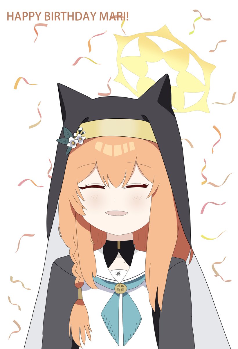 Fk2sb2's tweet photo. マリーお誕生日おめでとう....！
マリーのおかげで人生楽しめています。今回は満面の笑みを描きたくて描きました...！
おめでとうマリー！
#伊落マリー生誕祭2026
#ブルアカㅤ https://t.co/fm0fkQlFW5