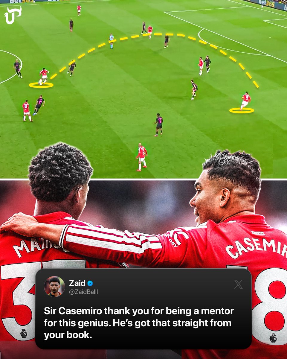 unitedpeoplestv's tweet photo. Casemiro, thank you for your services 🫡 https://t.co/68zJCvylaq