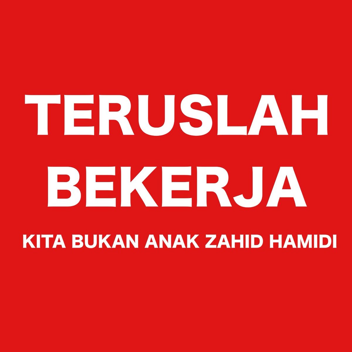 tjerealjoker's tweet photo. Ayuh Rakyat Malaysia✊

Kuatkan Semangat.
Demi ABATA.
Demi UMNO.
🔥🔥 https://t.co/vzCWLpEe9b