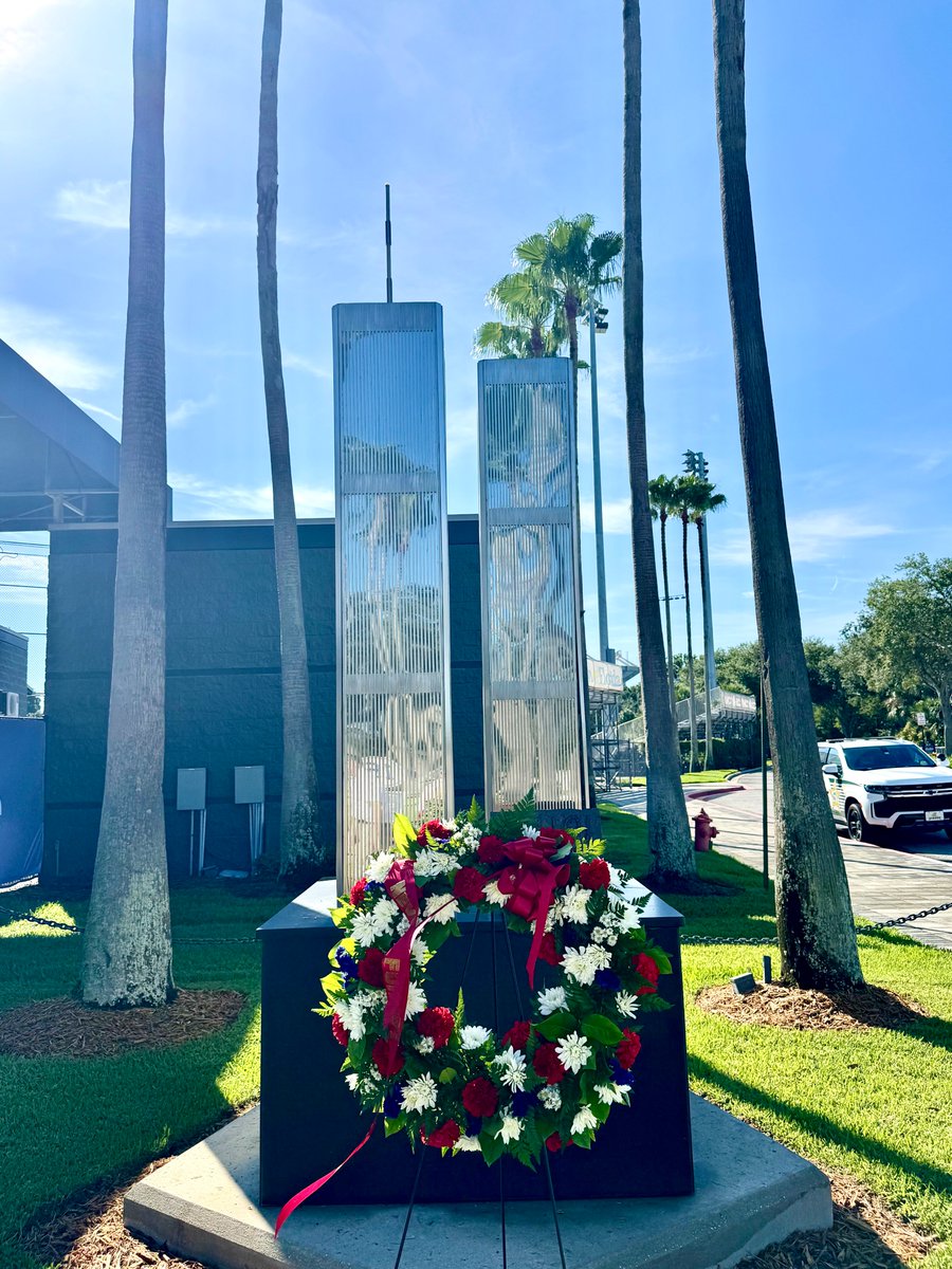GMSField's tweet photo. Never Forget. Never Forgotten. 🇺🇸

We remember and honor the lives lost, the heroes who stepped forward, and the lasting strength of a nation united. #NeverForget https://t.co/Rd9Yfa9LID
