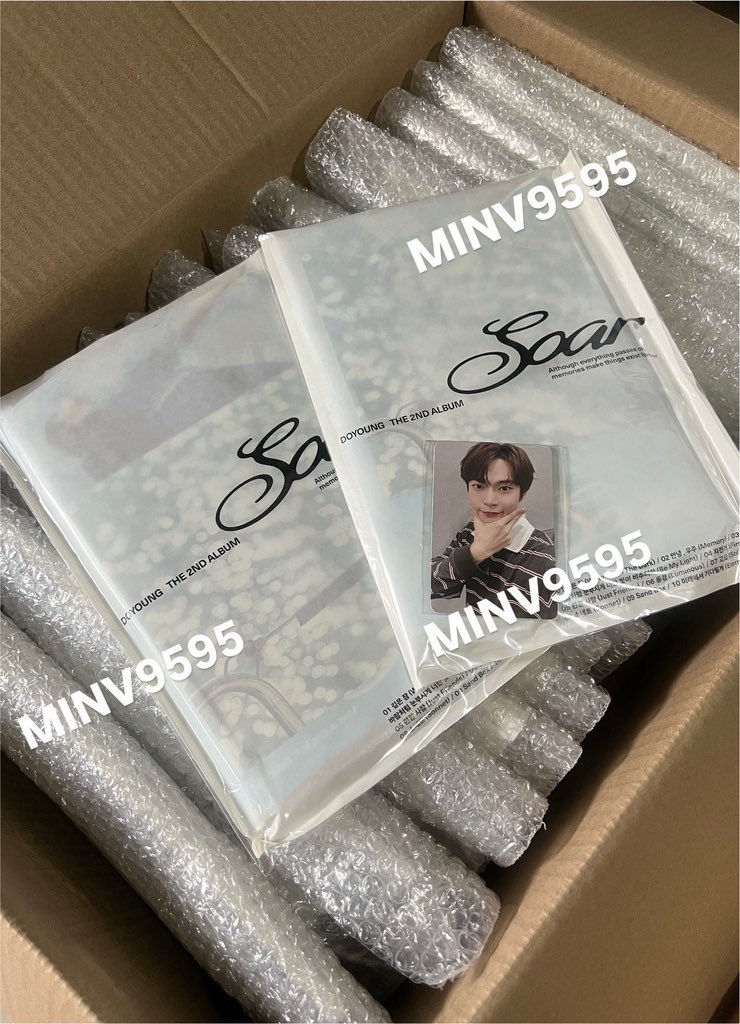 minv9595's tweet photo. WTS ขาย พร้อมส่ง ลดราคา 

DOYOUNG Soar 🤍🩵
ได้อัลบั้ม+การ์ดสุ่มตามในรูป 
อัลบั้มละ 100฿ 

ไม่มีตำหนิ ของใหม่ในซีล มือ1 ✅

#ตลาดนัดnct #ตลาดนัดnct127 #โดยอง #Doyong #ตลาดนัดอซท 

ค่าส่ง 30฿ ซื้อหลายอัลบั้มลดได้อีก💖

สนใจดูเพิ่มเติม DM ได้เลยค่า https://t.co/NF5Mg2dDhi