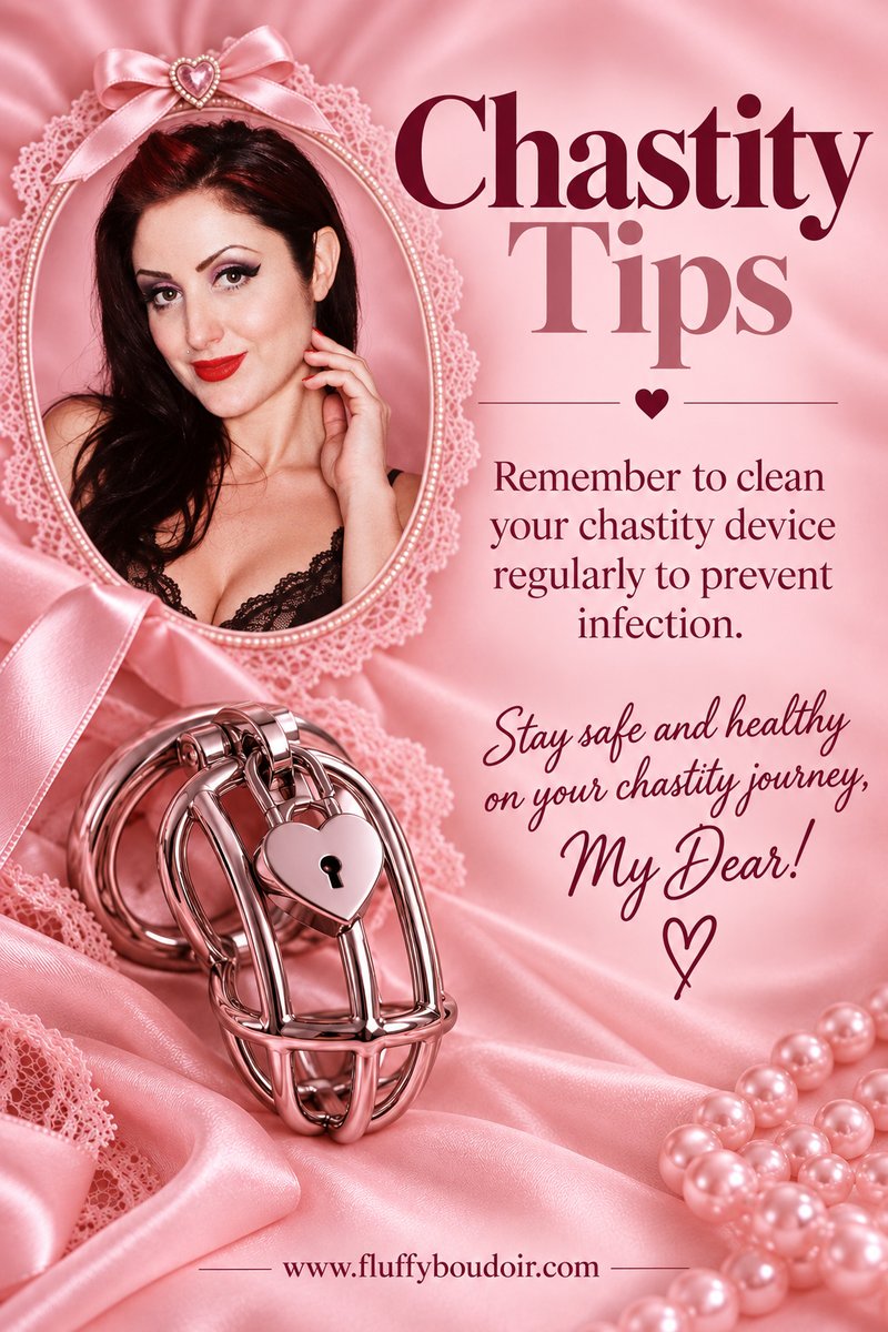 DominaV_on_X's tweet photo. Chastity training isn’t only about discipline — proper care matters too. Inside The Sissification Sanctum, you’ll learn the foundations of safe, responsible chastity alongside mindset, structure and sissy development.
Start your training: https://t.co/MtTgkibKxy https://t.co/RC2BIRQ6UU