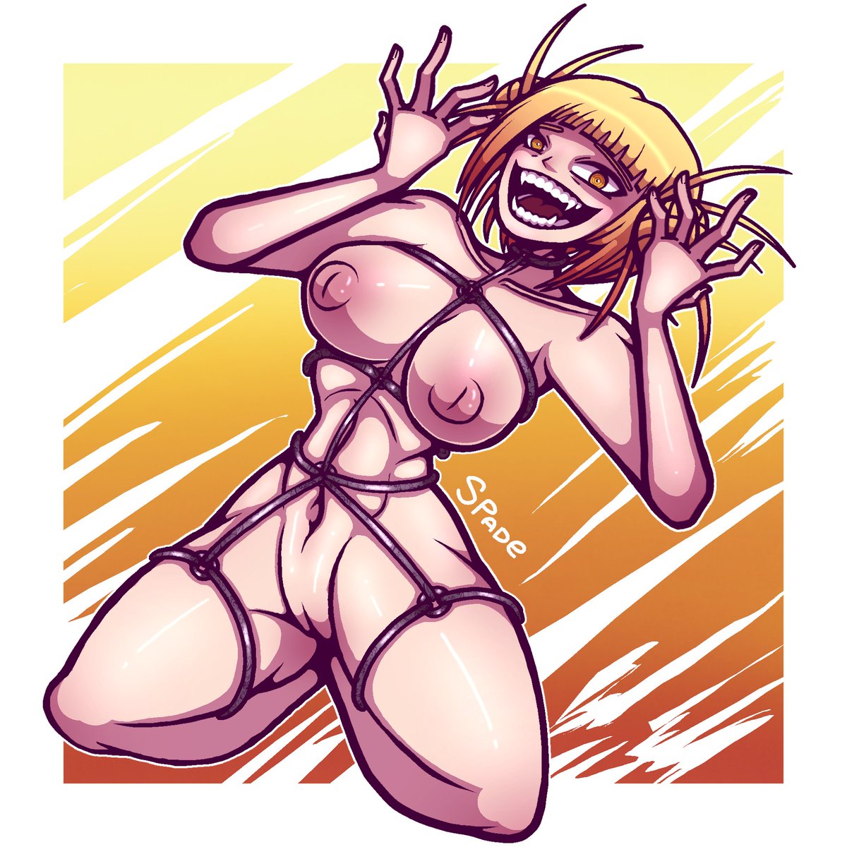 SpadesDraws's tweet photo. Himiko Toga again
#art #MyHeroAcadémia #Nsfw https://t.co/kXid88aQLO