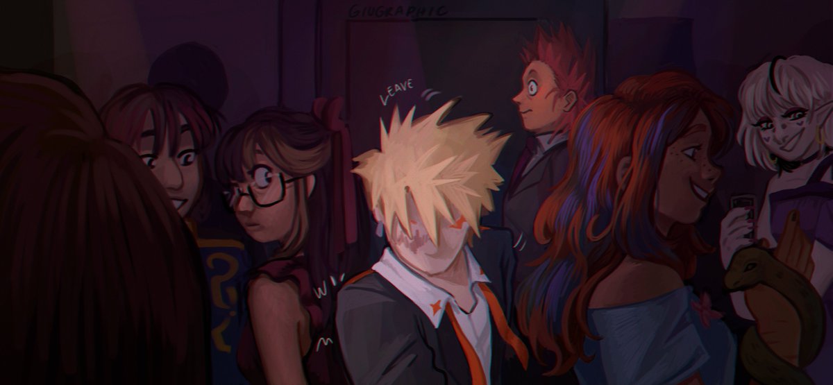 Giu_Graphic's tweet photo. (pt18/22)

Shoutout to @OvenInHeaven and @byeclipsya_ for borrowing me their pretty pretty OCs as background characters https://t.co/KXRbDKH2ui