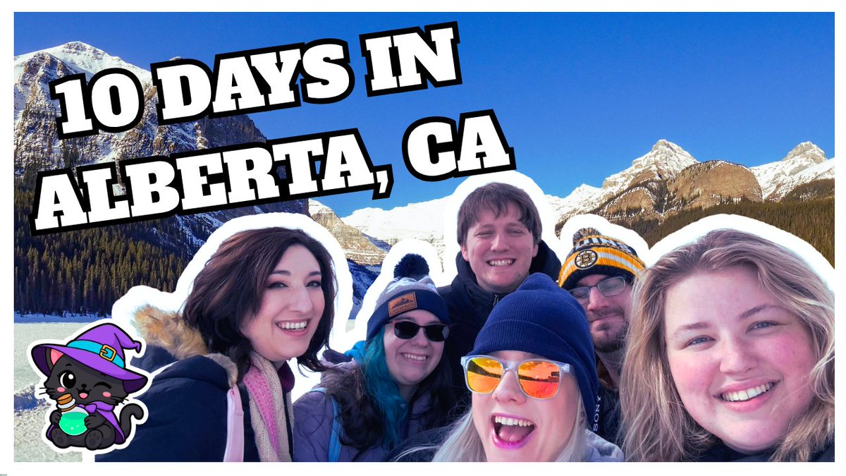 nightwitchgames's tweet photo. TEN INCREDIBLE days in Alberta, Canada! 🇨🇦

From breathtaking sights and beautiful drives to great hockey, amazing friends, and unforgettable memories, we packed it all in! 🏔️

Come along for the adventure in our latest vlog!
#travel #vlog #canada https://t.co/kdMPURLMlf