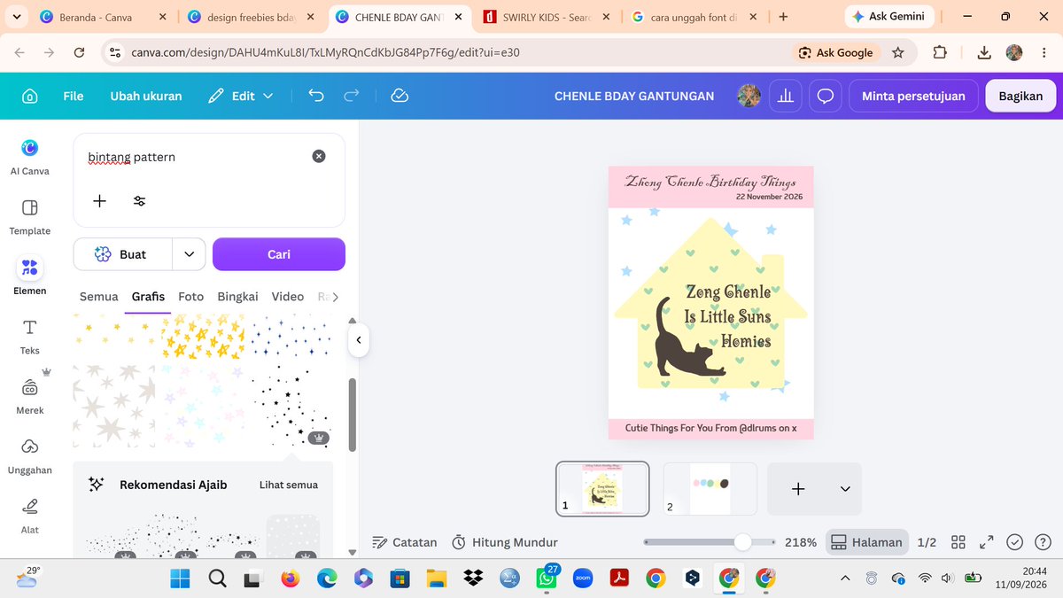 domikadoos's tweet photo. sneak-peak, intip banyak ga ngaruh wir! https://t.co/vPaTtxEluh