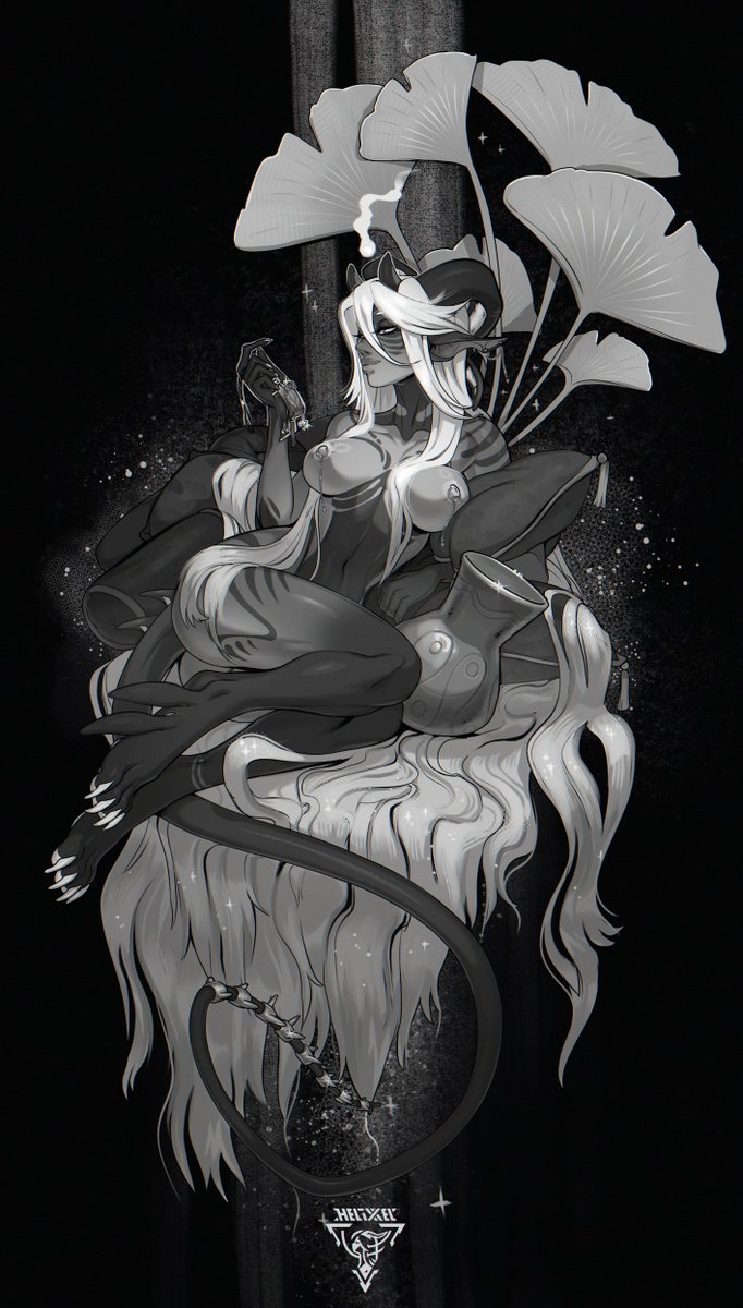 Helixel's tweet photo. Contest prize for @/devilbone of his Enoki Maya <3 https://t.co/SW9JNOa70N