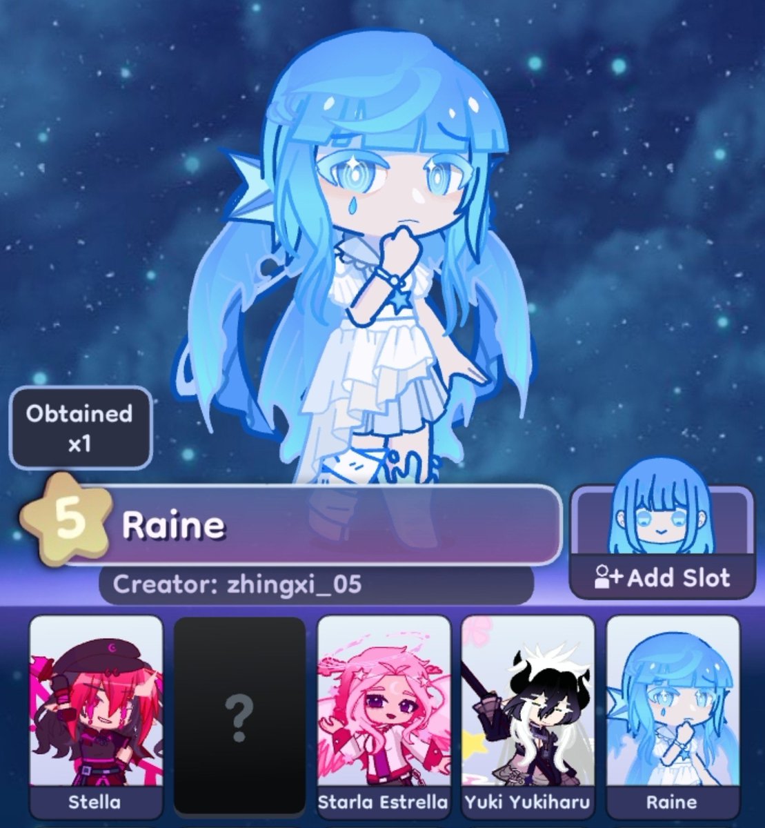 CrushLag's tweet photo. I FINALLY GOT RAINE !!!! AFTER 2,980 PULLS I FINALLY GOT LITTLE BABY !!!!!! LIFE IS WORTH LIVING !!!!!!!!!!! https://t.co/TqAHUJvlGm