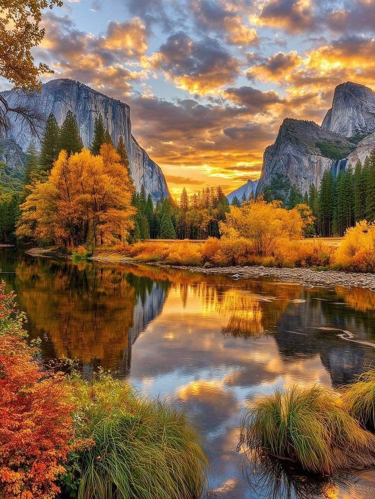 ab_cd_1235's tweet photo. Fall in Yosemite National Park 🍁🍂 https://t.co/iKOCvygnG2