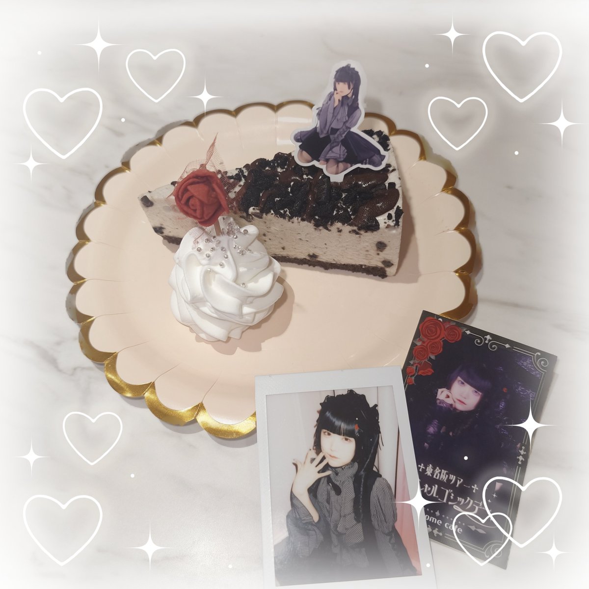 fuwaru_suki's tweet photo. ふわるちゃんと東名阪ツアー 名古屋編🍤🌹

ふわるちゃんと初めての名古屋3階！噂のホビ机堪能しました( ◜ᴗ◝ )︎︎❤︎︎

🥀#ふわるゴシックデー https://t.co/FFBneUUWug