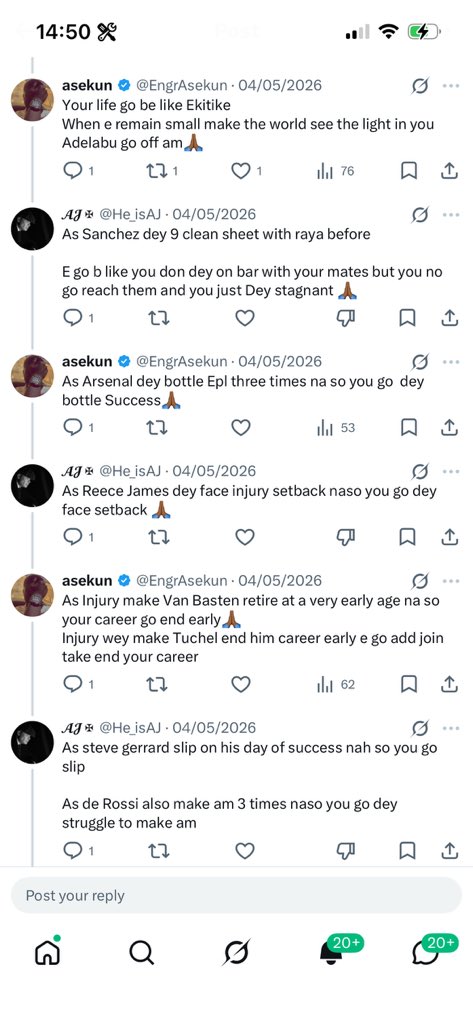 EngrAsekun's tweet photo. asekun too useless gawd😭😭😭
e wan use curse kii the guy https://t.co/5UYff5hoYE