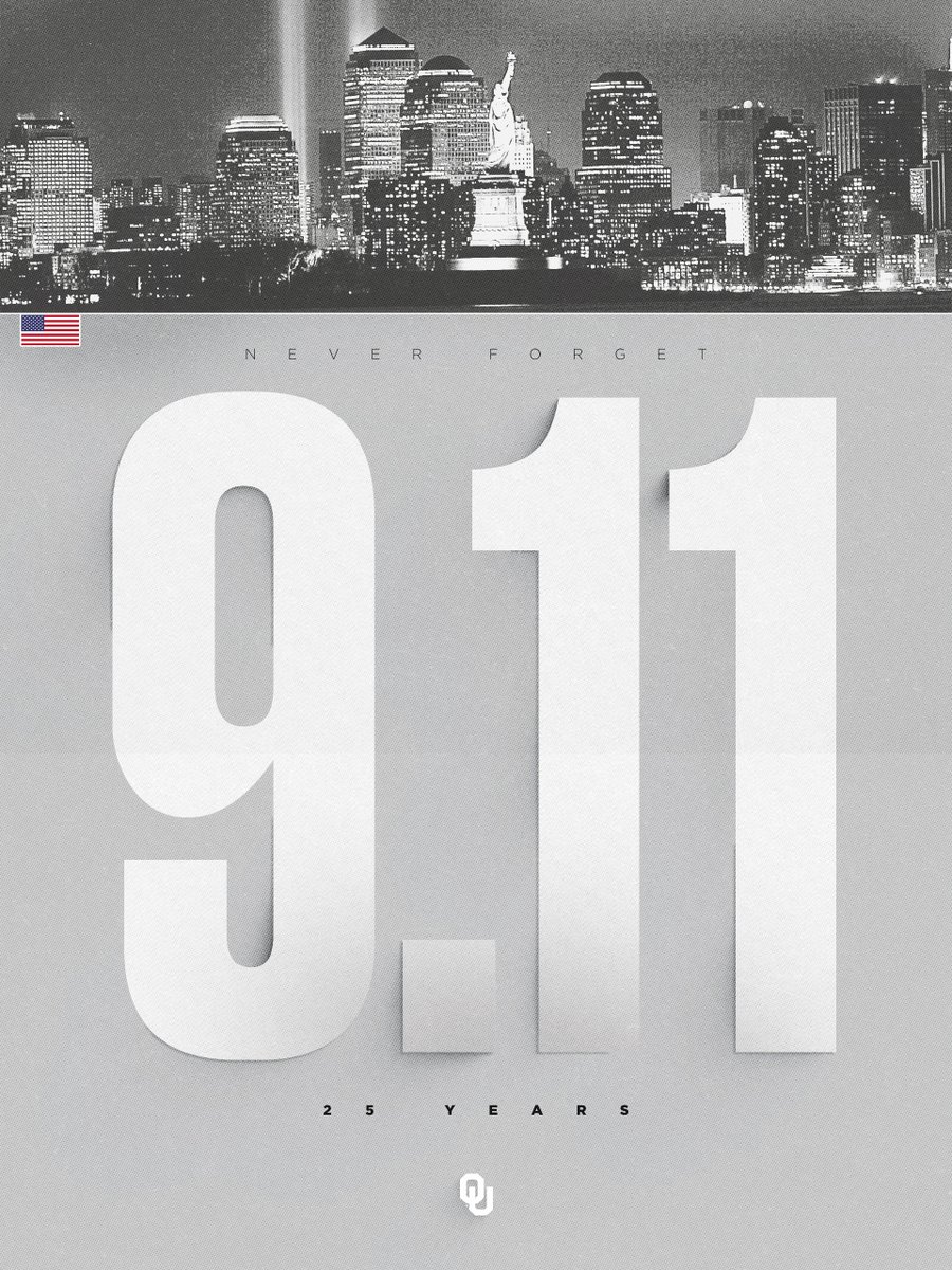 OU_Athletics's tweet photo. Never Forget https://t.co/91KWxxyAE7