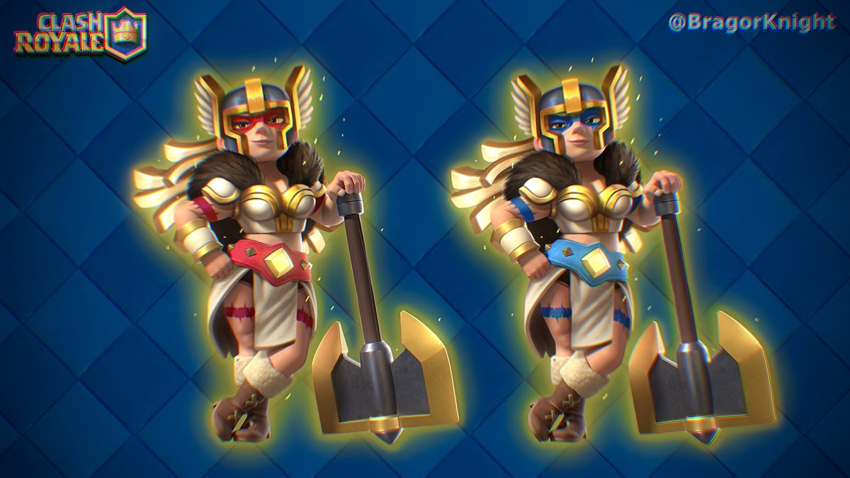 BragorKnight's tweet photo. ¡LA VALQUIRIA HEROE! Le di un re diseño que en lo personal hubiera querido ver en el juego 1k veces XD. Trate de mantener la esencia de lo nórdico con la temática de heroes. ¿Que opinan? ¿Og? O ¿rediseño?

@ClashRoyale 

#ClashRoyale #ClashRoyaleArt #FanArt #Valkyrie https://t.co/bAa5cj19MP