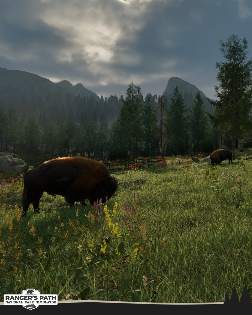 RangersPathGame's tweet photo. Faremont National Park just got wilder.

Update 2 is live now with new animals, new wildlife interactions, new tools, and more ranger duties across the park.

Jump back in, rangers. https://t.co/M0a0TRNMqE