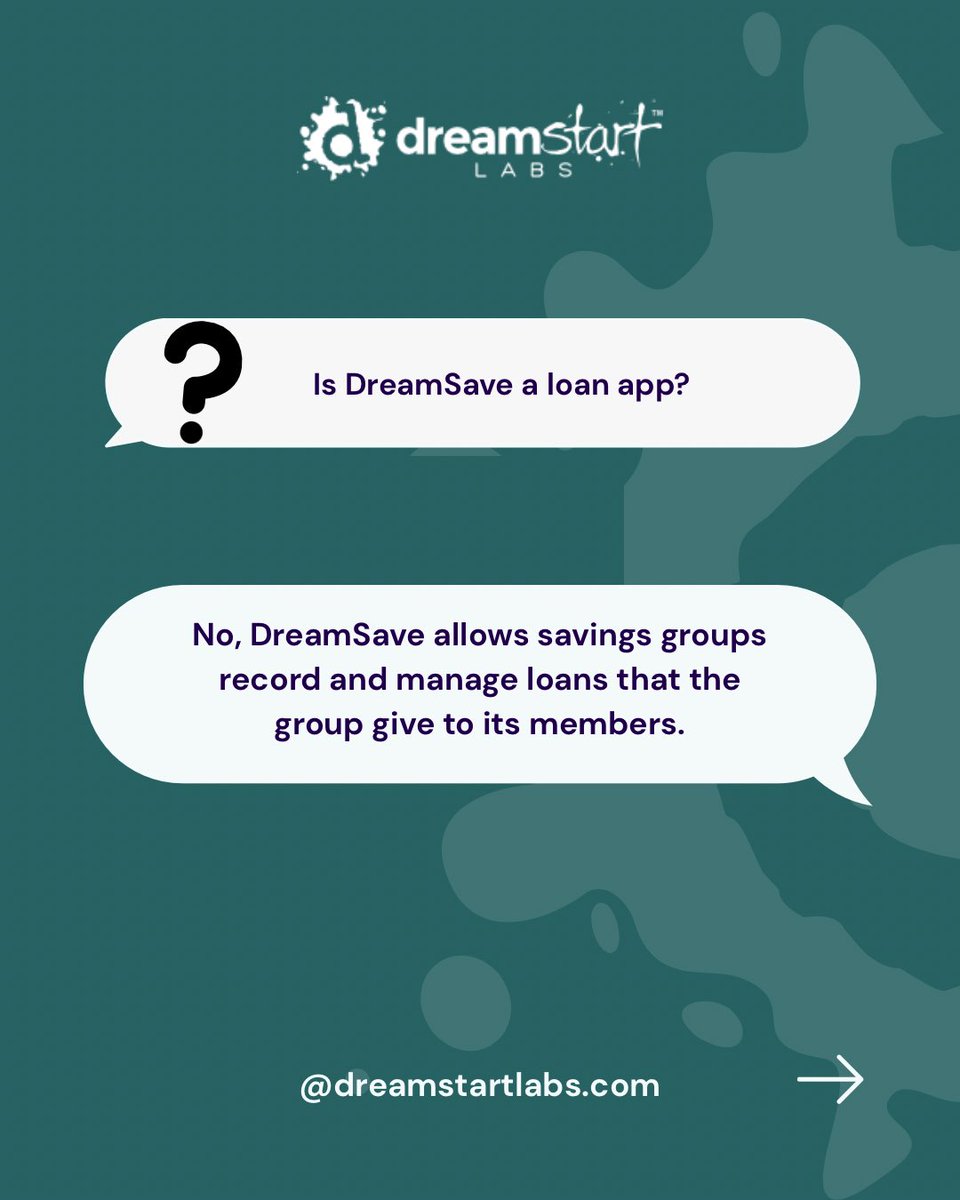 DreamStartLabs's tweet photo. When savings groups move from paper to digital, practical questions naturally arise about how the technology works and what it means for the group.

DreamSave is designed to make that transition simple, practical, and reliable. The app allows groups to record and manage savings, loans, repayments, and other group activities offline, then back up their records once connected to the internet.

Questions about data, access, cost, and continuity also matter. Partners and groups should have clear answers before adopting any digital tool.

Here are some of the most common questions about DreamSave.

Have more questions about DreamSave or how it can support savings groups? Reach out to us at info@dreamstartlabs.com.

#DreamSave #DreamInsights #DreamLink #DreamStartLabs #FinancialInclusion