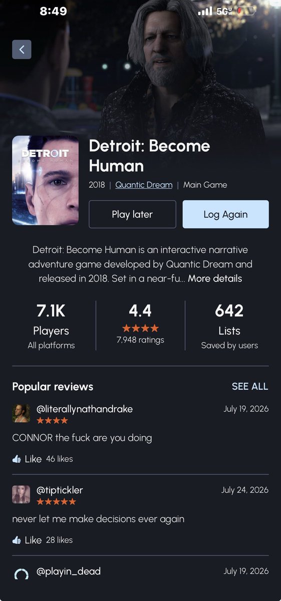 LoggSocial's tweet photo. We built Logg as a place to share your taste in games. Two months after launch, we have 30k registered users and counting… plus 1,000+ in our Discord. We’re making each update better and wanted to share the journey. ⤵️⤵️

Discord link https://t.co/VKMb6UICUn

app and play store https://t.co/YbwIH6BT3K