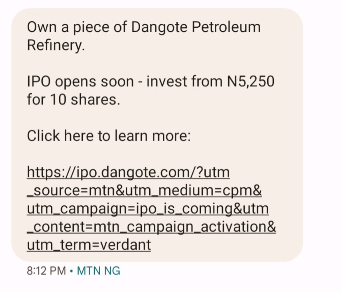 ummilurve's tweet photo. People are already excited about owning Dangote Refinery shares for ₦525.

But let’s be honest:

Are you buying because you’ve actually studied the company, or because the name “Dangote” makes you feel the stock must go up? 👀

There’s a big difference. https://t.co/7tgK4ZbU1F