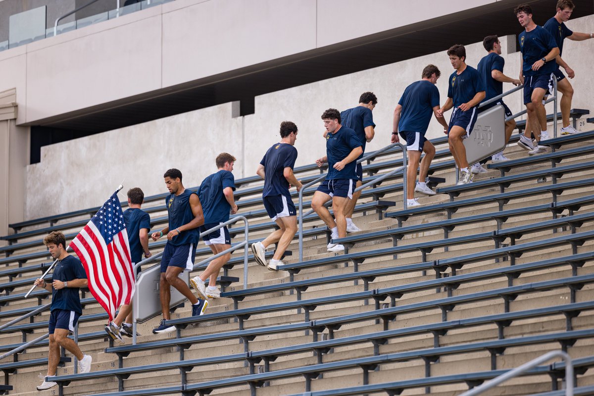 NDlacrosse's tweet photo. Remembering and honoring the lives lost 25 years ago today. We will never forget.

#GoIrish ☘️ | #ND110 https://t.co/qpGiR6dOvo