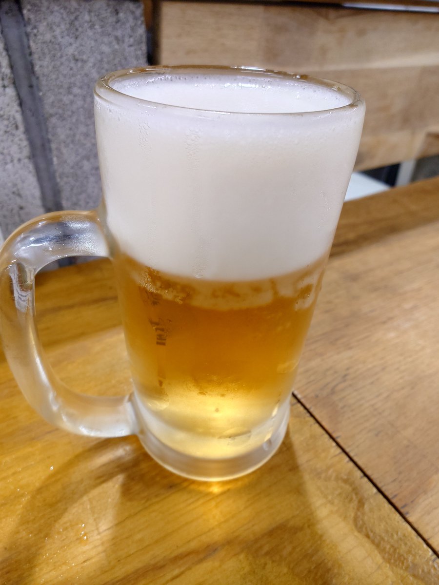 m_casper's tweet photo. びあー(*´▽｀*) https://t.co/7yA3qEF9py