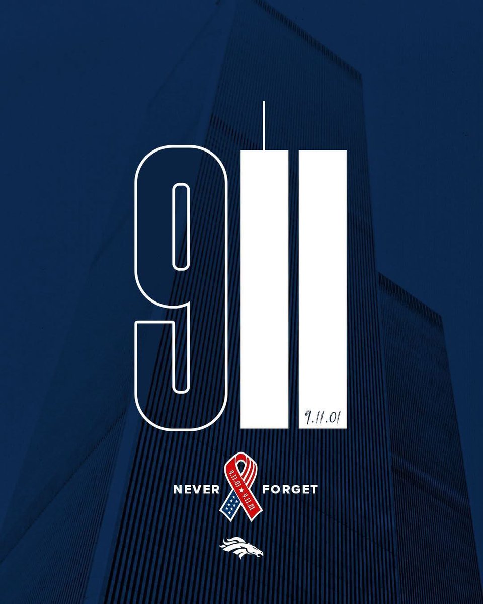 COSportsNut's tweet photo. We pause on this first #OrangeFriday to remember ….

25 years ago and it still feels like yesterday 

A day that was tragic, yet in many ways beautiful. 

Beautiful because we came together, we held each other up

Politics didn’t matter, where you were born didn’t matter, who you loved didn’t matter

All that mattered is we were American and we were one

We will never forget the lives lost and all the heroes that showed up that day 

#NeverForget #BroncosCountry