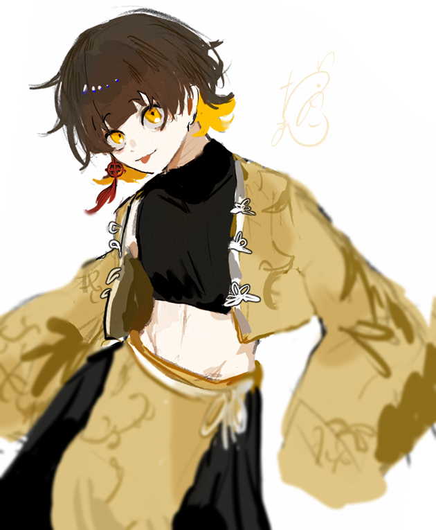 mg_nesiu's tweet photo. 衝動描きチャイナ蜂楽 https://t.co/Xj3Kg15TRU