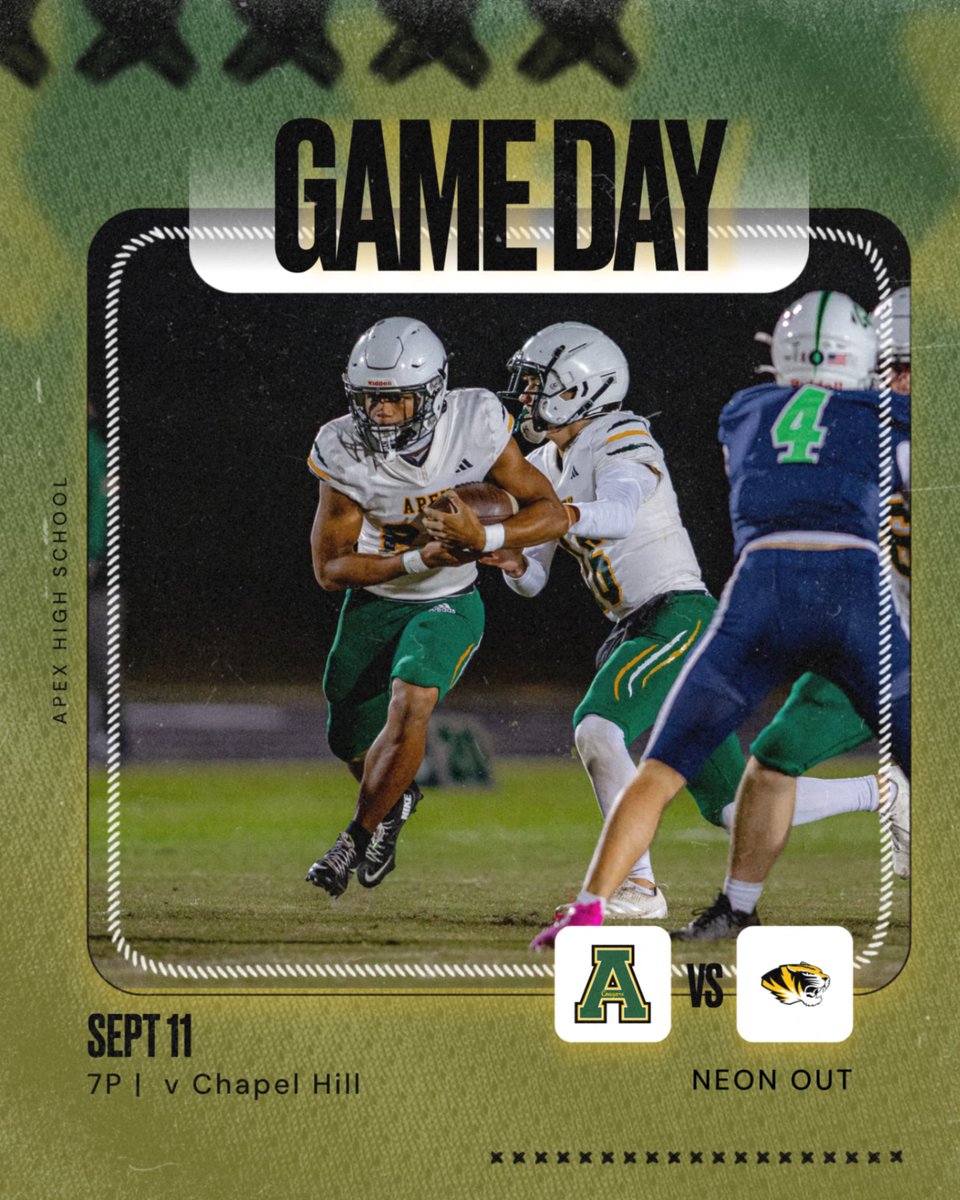 apexcougarclub's tweet photo. 25 years ago, heroes fought to protect American soil on the day of 9/11. Today, we honor them.
Free admission for all Police, Firefighters, EMTs, First Responders, Active Duty Military, Veterans, and their families. 
📸: @tim_ts_images @ApexHighSchool @apexhsathletics https://t.co/eXALnpb9B4