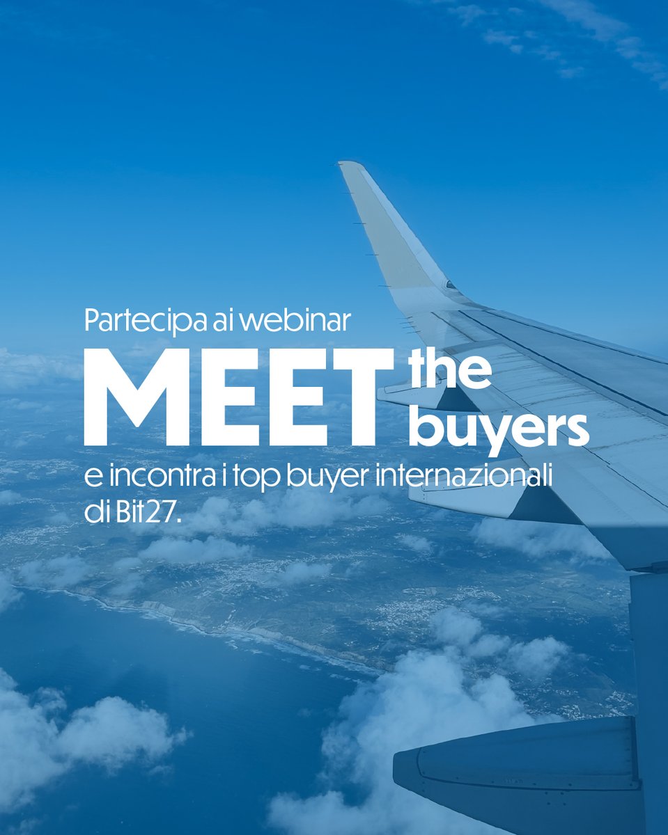 bitmilano's tweet photo. Partecipa al ciclo di webinar live Meet the Buyers e incontra in anteprima i top buyer internazionali che saranno presenti a Bit27!
Primo appuntamento il 15 settembre con Travel Motivation: Culture, Heritage &amp; UNESCO 

Scopri il calendario completo su https://t.co/mSzFTc5V0n https://t.co/q2hTQwcok7