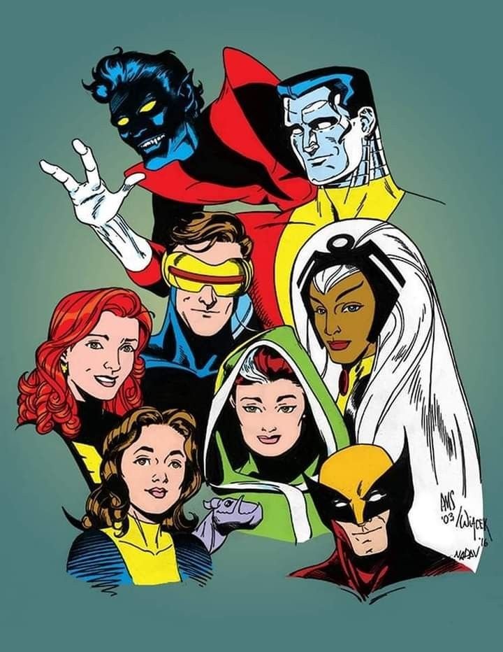 lincenegrar's tweet photo. and this still my fave x-men line up https://t.co/LGXiM4iZVq