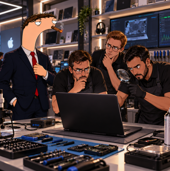 itshunterboden's tweet photo. computer man said whats wrong with laptop

nothing

just wanted professional to look at it https://t.co/gM4cHAvQ67