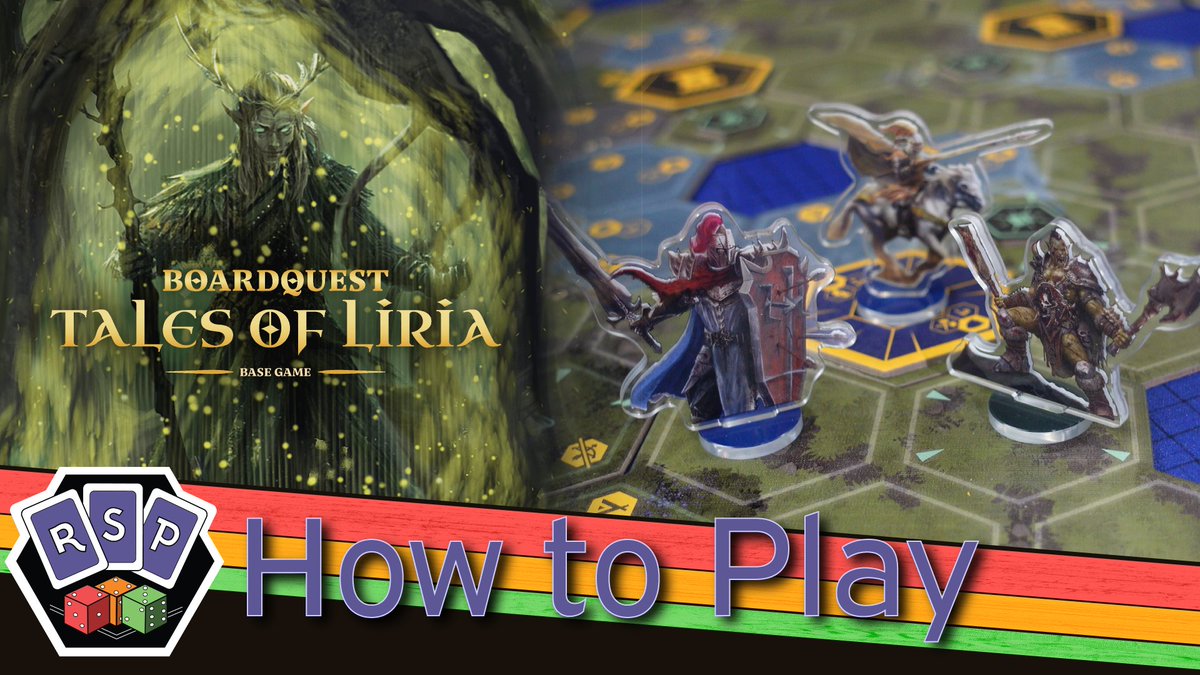 RSPNetwork's tweet photo. Boardquest Tales of Liria is a fantasy skirmish game from @behsaad. It's returning to @gamefound on Tuesday 15th September with a new expansion. We've got the rules video right here: https://t.co/2ZKYwGfrUg
#boardgame #boardgamer #boardgames #boardgamecommunity #howtoplay https://t.co/rlmAQTaa86