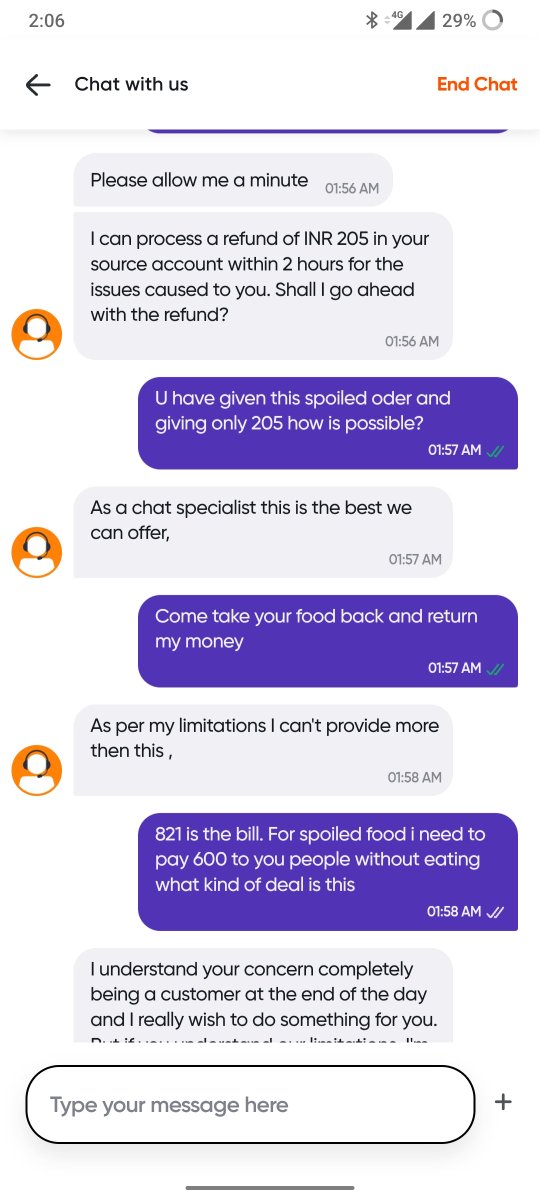 Adinarayanan9's tweet photo. I ordered chicken from leons burger besent Nagar buworth ₹820, but the chicken delivered was completely decomposed and unfit for consumption. I contacted customer support, but instead of resolving the issue properly, the agent refused a full refund and offered only ₹450.@Swiggy https://t.co/7dkPPHB8Hq