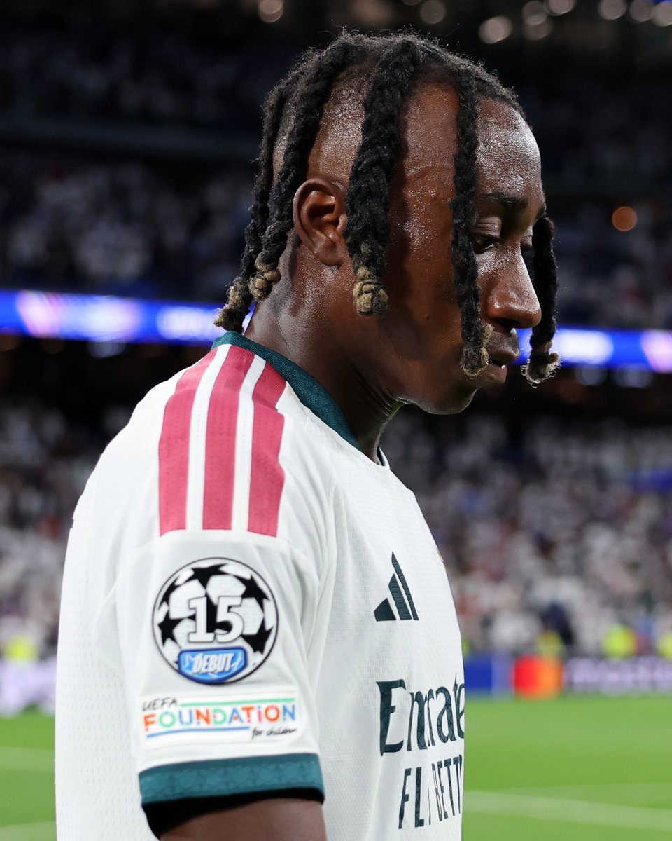 ChampionsLeague's tweet photo. A special patch for a first-ever #UCL appearance! 🌟 Celebrating the players who made their Champions League debut this week. https://t.co/qJnKdvBl63