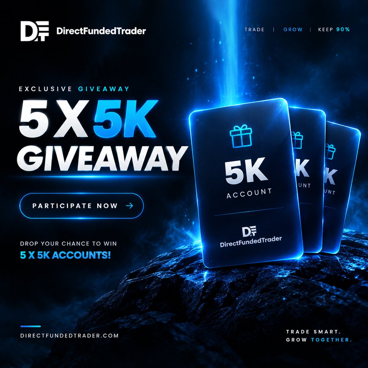 empirialprops's tweet photo. 🔥 5 × $5K DFT GIVEAWAY!🔥

We’re taking giveaways to the next level!🏆

🎁 5 Winners
💰 $5,000 Accounts
And this is just the beginning — we’ll be hosting more exclusive giveaways on our community. 👀

Follow @empirialprops @Direct_Funded 
👉Join now: https://t.co/8vxdaGcyWM https://t.co/BVfHsvXajm