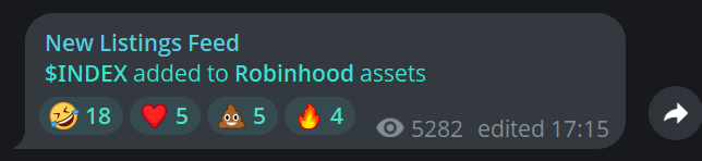 ProMint_X's tweet photo. $NDEX finally added to Robinhood

$34M -> $41M

Vlad Tenev in berserk mode

One of the core assets ended up on Robinhood

Yeah, it’s not a full listing, just an indexing, but it looks like Vlad and the team really believe in the ecosystem

They’re indexing even these seemingly risky for them RWA projects where the legal side isn't fully sorted out yet

Vlad is GOAT