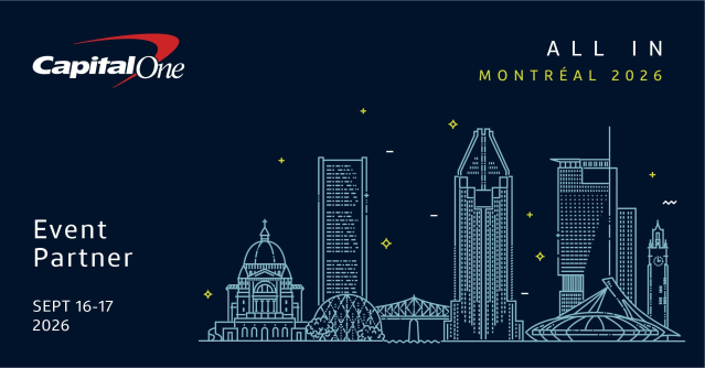 GANESHBHARATHAN's tweet photo. Excited to hear from Damjan Pelemis, CTO of Capital One Canada, at #ALLINMontréal! 🚀 https://t.co/vNe8irpS2y https://t.co/xSXAT37sKu