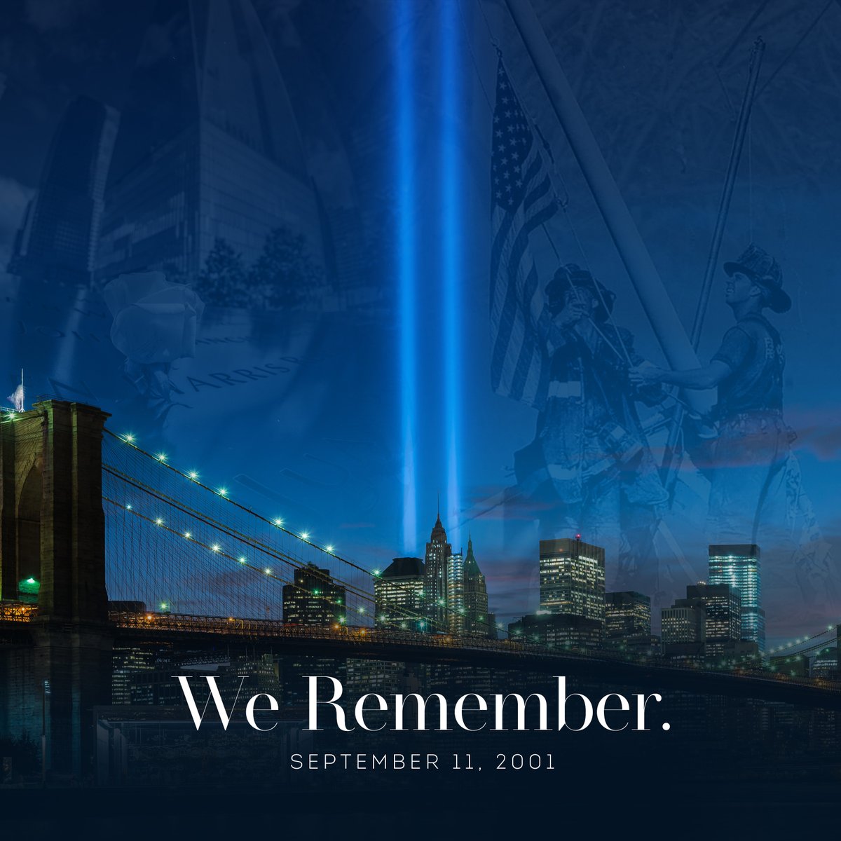 FultonCountyDA's tweet photo. 25 years later, we remember those lost on September 11, 2001, and those who later died from illnesses connected to their service.
We honor the heroes who answered the call, the families who carried on, and the sacrifices we must never forget.
#NeverForget #September11 https://t.co/y1xh6cVvJr