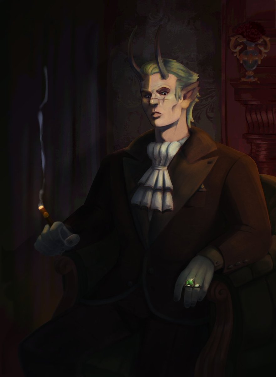 ReMir_red's tweet photo. Portrait. Gothenhel Grunrau
#oc #art #digitalart #portrait https://t.co/834VL2uQ6b