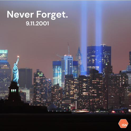 ISNetworld's tweet photo. ISN remembers and honors the lives lost on September 11, 2001. Thank you to all the first responders who bravely serve our country. https://t.co/VNVM5FjFJV