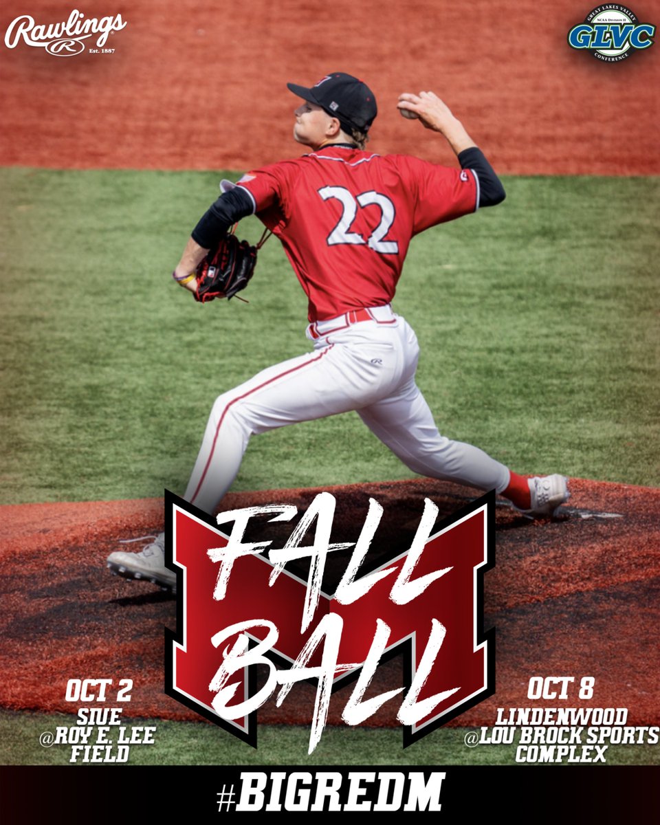 BaseballMU's tweet photo. FALL BALL‼️

We are headed to Edwardsville, IL to play @SIUEBaseball on October 2nd. And following it up to play @LULIONSBASEBALL  in St. Charles MO on October 8th. Feel free to come support your 2027 Saints.

#BigRedM #Baseball #CollegeBaseball #RollDawgs https://t.co/FSyf6UdnVe