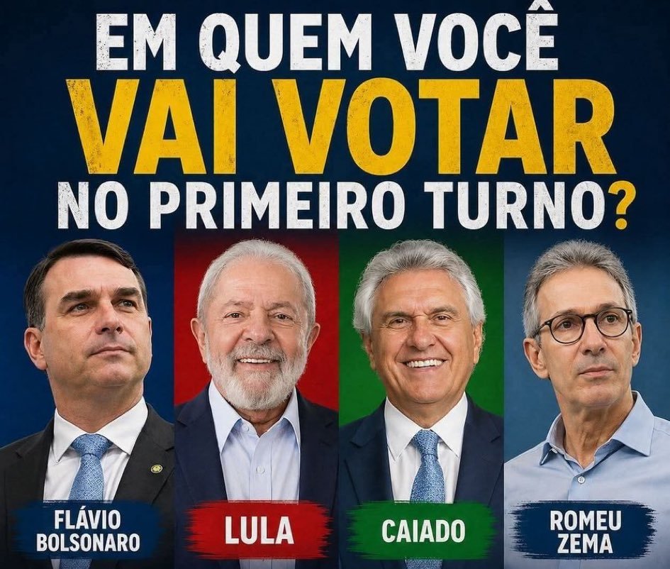 MidiaConservada's tweet photo. No primeiro turno ❓ https://t.co/iWjKWPv9wT