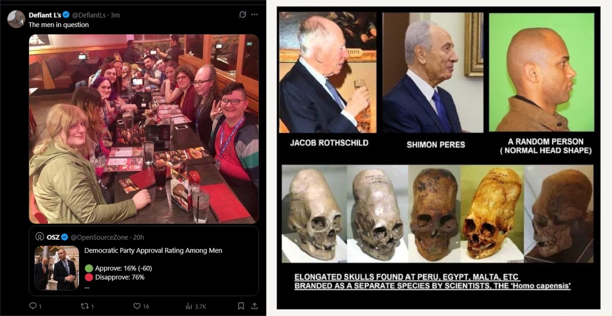 Droppin101's tweet photo. @DefiantLs Don't let them tell you aliens aren't real. https://t.co/1MPbSt1faq