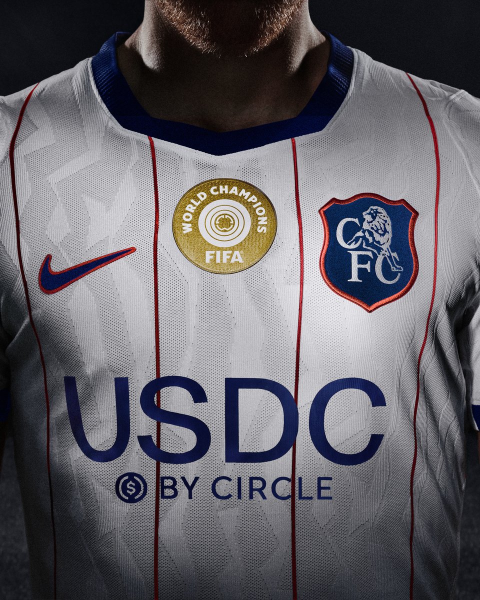 ChelseaFC's tweet photo. Straight from the archives.​ Made for now.​

Third Kit 26/27.​ Available in-store and online.