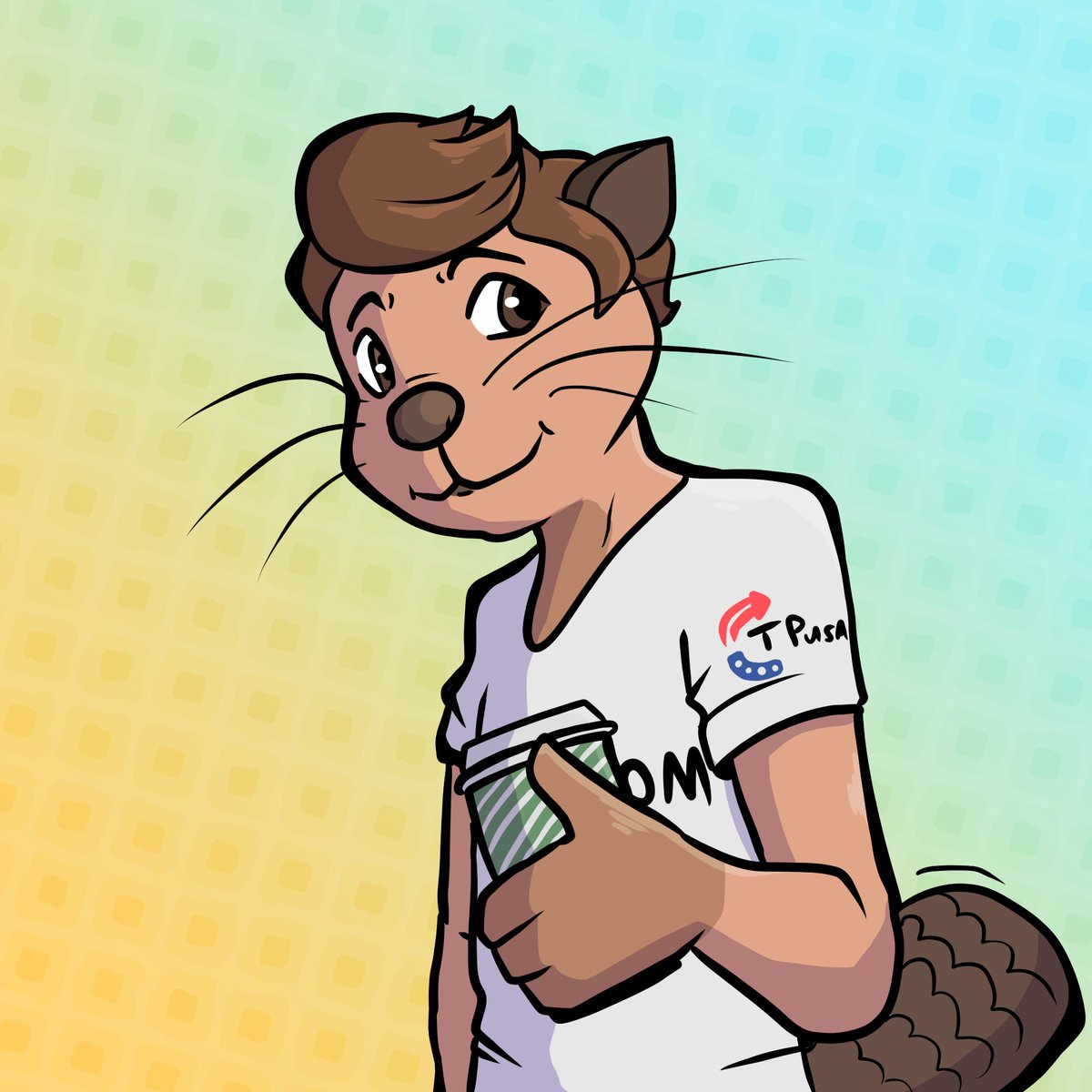 hyper_imagine's tweet photo. Last Year I was informed that Charlie Kirk's sona of choice would be a Beaver.

So I decided to draw that this year in memory of him.
Go and Support @TPUSA https://t.co/r1i5SekZw1