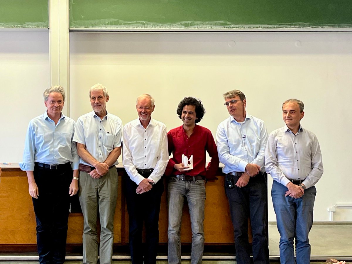 ems_press's tweet photo. Congratulations to Dhruv Ranganathan, recipient of the third Algebraic Geometry Prize (2020–2023), for his paper Logarithmic Gromov–Witten theory with expansions, published in Algebraic Geometry.

EMS Press publishes the journal’s print edition.

📄 https://t.co/sVxcXMVmAi https://t.co/HFTtOxDnjg