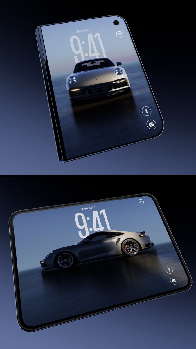 Bipowpow's tweet photo. What if we replaced the static wallpaper with a video?

#blender #iphoneduo https://t.co/FFRUjsS6cd
