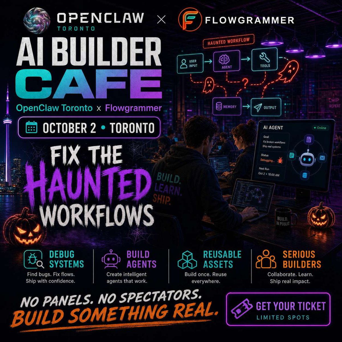 StartupCoach_CA's tweet photo. One focused Friday can move a project further than another week of scattered prompting.

Next AI Builder Cafe: Oct 2.
https://t.co/ajyc57uvl3 https://t.co/oucByb4WYX