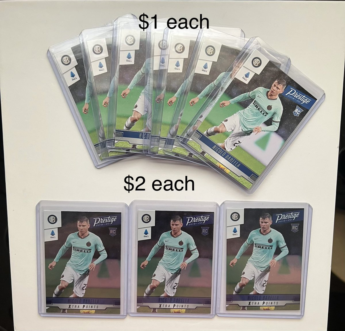 DeCalCards's tweet photo. @jcutlersburner Prices listed are shipped https://t.co/DvCtMfpbUr