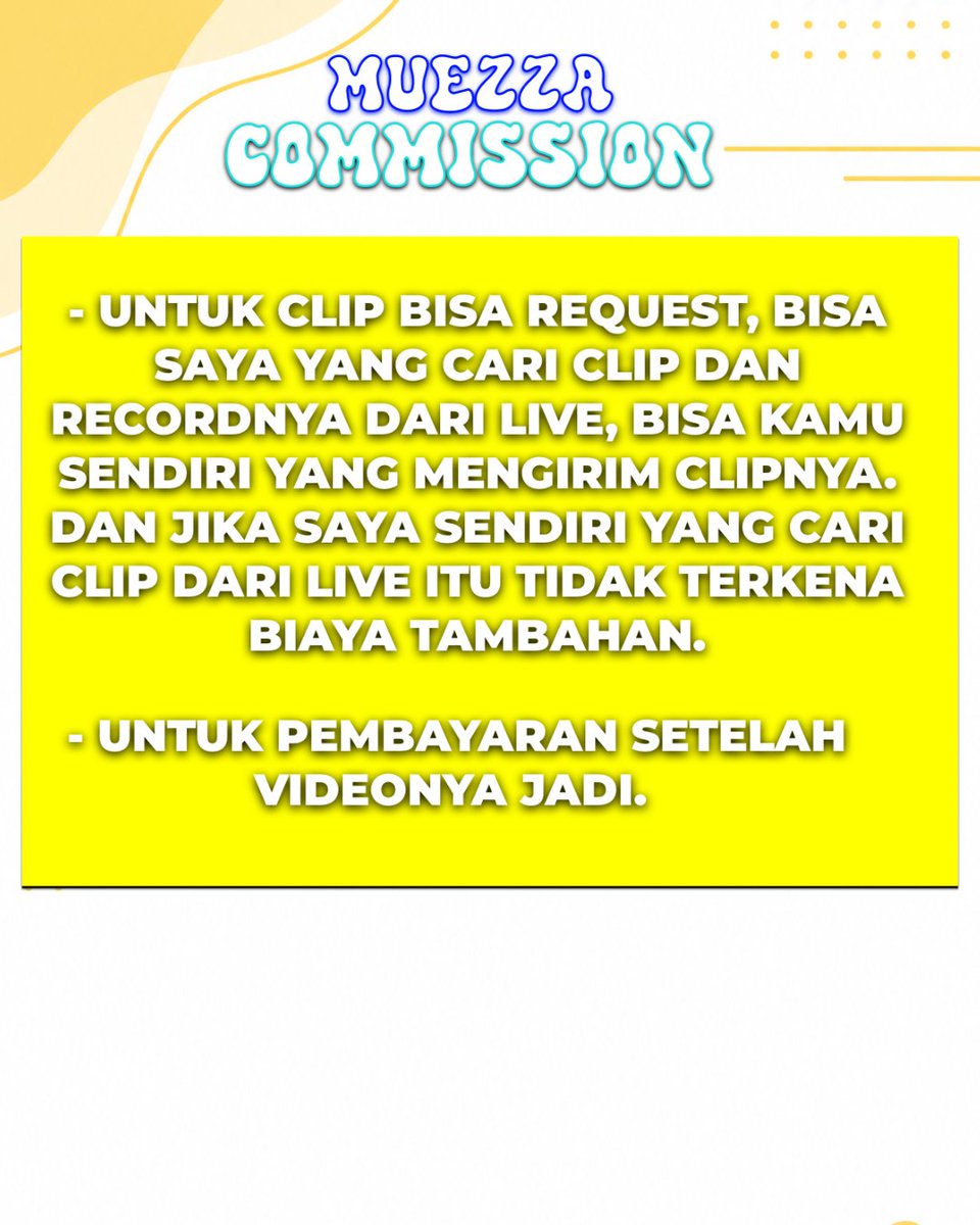 Paeng_3310's tweet photo. Hallo semuanya saya disini sedang open comis editing video. Untuk short video dan long video, terutama untuk para vtuber yg sedang mencari editor. Untuk Price list ada di gambar dan untuk portofolio ada di komen yaa...

#editorvideo
#Vtuber準備中 
#Vtuber 
#zonauangㅤ 
#Vtuberid https://t.co/1xyslDrTT7