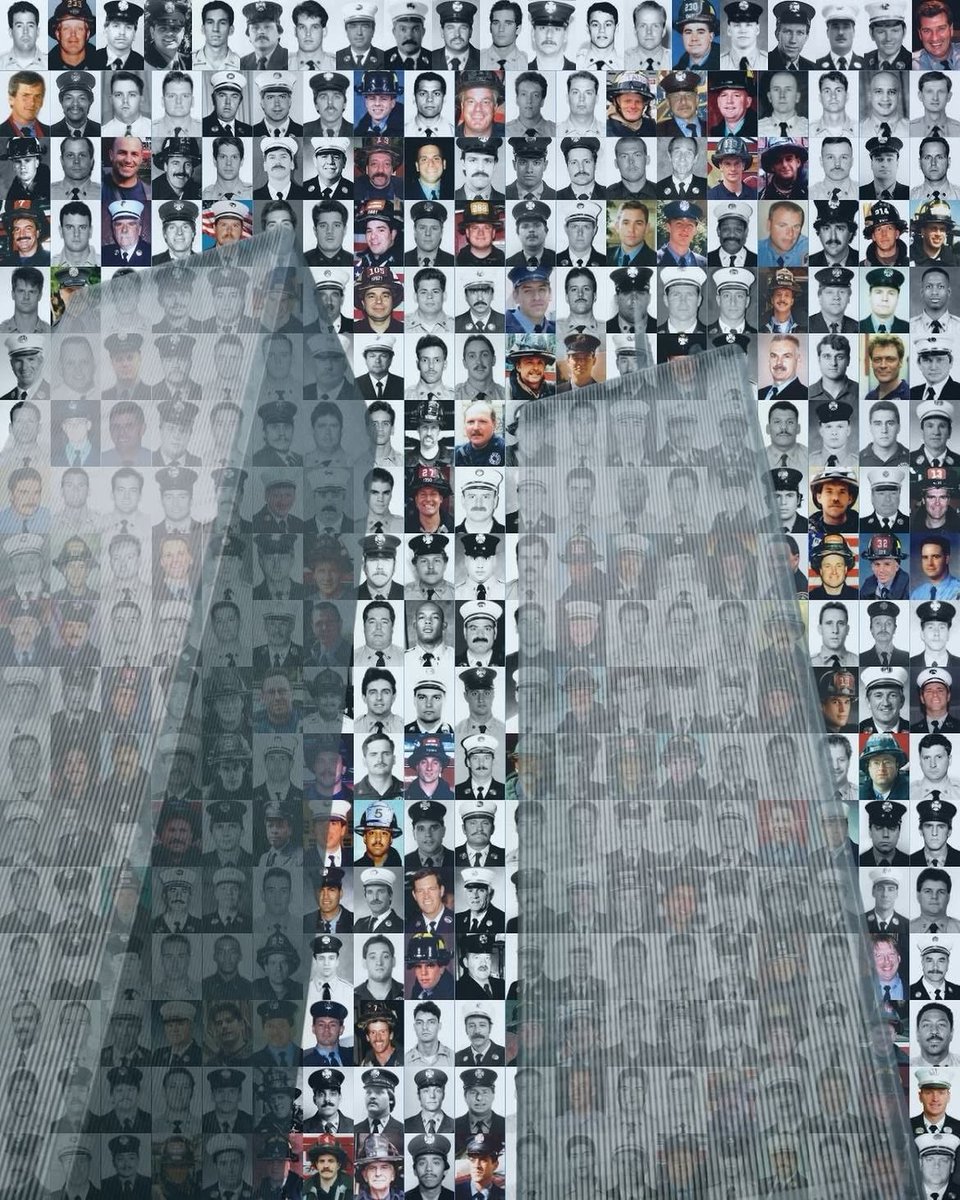 SamuelLJackson's tweet photo. REPOST @LearyFF: We will never forget the 343 @FDNY members who made the ultimate sacrifice on September 11, 2001, or those we have lost in the years since due to 9/11-related illnesses. https://t.co/VN6iHicAWs