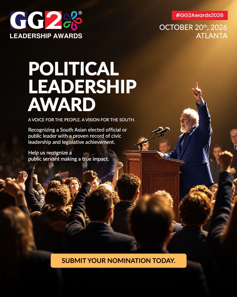 GG2_Awards_'s tweet photo. Do you know a South Asian elected official or public leader making a meaningful difference?

GG2 Political Leadership Award recognizes outstanding civic leadership, public service and legislative achievement.
Nominate now: https://t.co/nyyw3WJqaM

#GG2Awards2026 https://t.co/KN0v5TUcJd